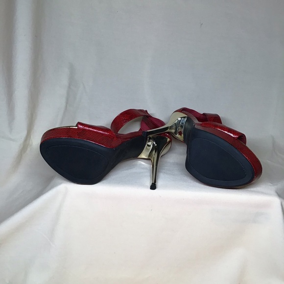 Anne Michelle, Socialite, Red heels, size 6 - Picture 5 of 5